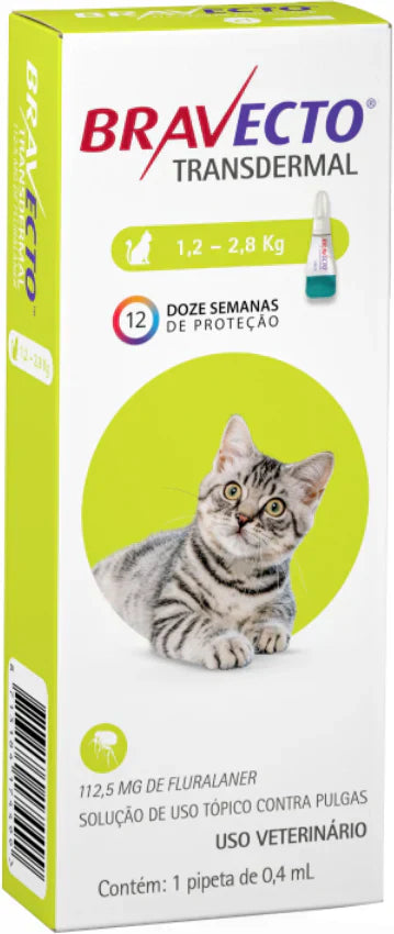 Bravecto Antipulgas Transdermal Para Gatos