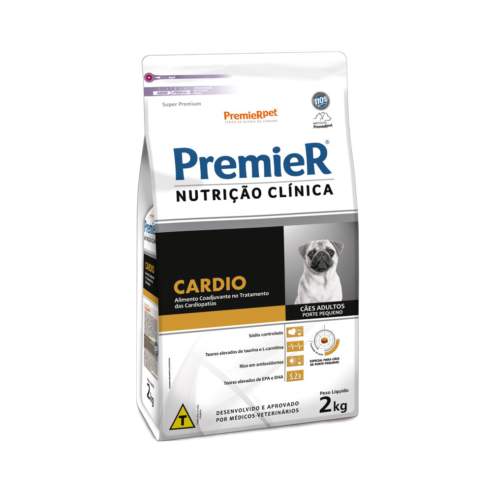Ração Premier Nutrição Clínica Cardio para Cães de Porte Pequeno