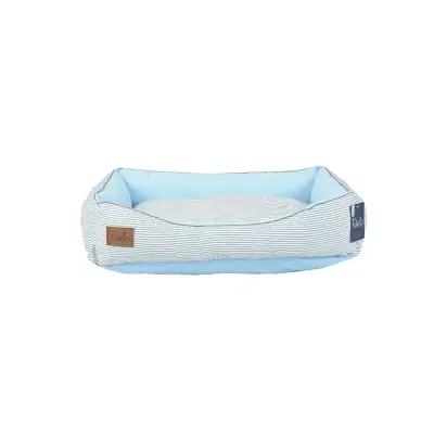 Cama Tutelo Listrada Azul P