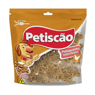 Petisco Cães Petiscão Frango 500g