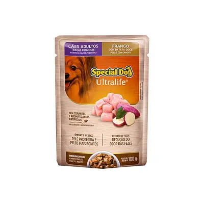 Ração Special Dog Sache Cães Raças Pequenas Frango 100g