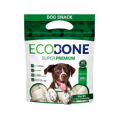 Ossinho Natural Ecobone Médio para Cães