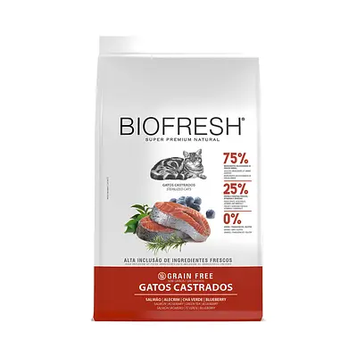 Ração Biofresh para Gatos Castrados