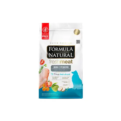 Ração Fórmula Natural Fresh Meat para Cães Sênior de Pequeno Porte Sabor Frango
