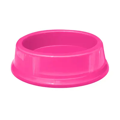 Comedouro Furacão Pet de Plástico Rosa para Gatos 200ml