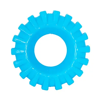 Brinquedo Furacão Pet Pneu de Rally Azul para Cães