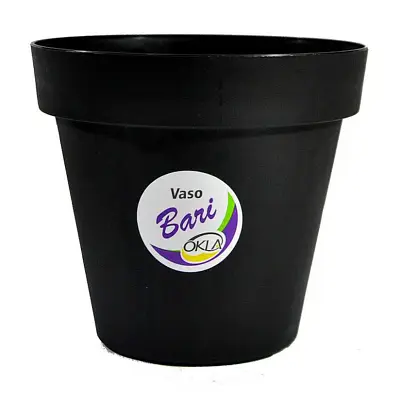 Vaso Bari Preto Okla 3L
