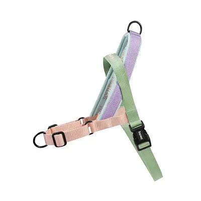 Peitoral Anti Puxão Zee.Dog SofterWalk Peach para Cães
