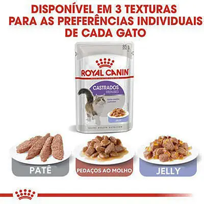 Ração Para Gatos Sterilise Patê Wet Royal Canin 85g