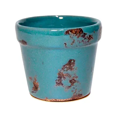 Vaso Floral Atlanta Cerâmica Tiffany Redondo