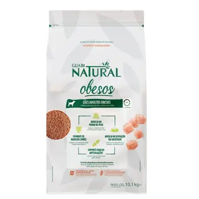 Ração Guabi Natural Cães Obesos Todos os Portes 10,1Kg