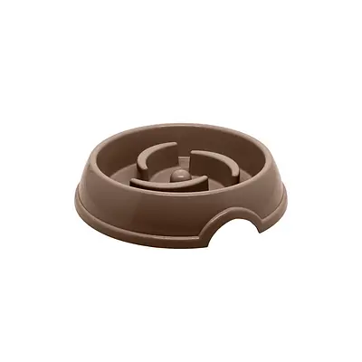 Comedouro Furacão Pet Coma Melhor Marrom