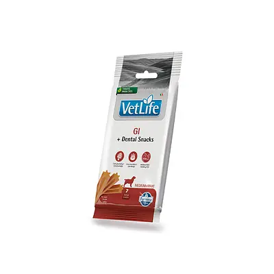 Petisco Dental Vet Life GI para Cães de Raças Médias e Grandes 100 g