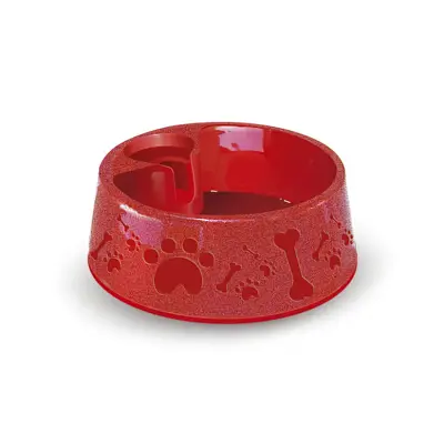 Bebedouro Plast Furacão Pet Paris Vermelho N4 1600ml