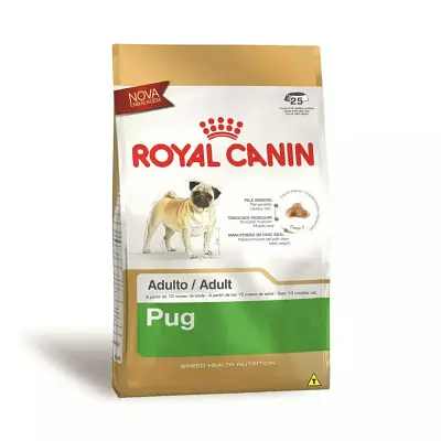Ração Cães Royal Canin Pug Adultos 2,5kg