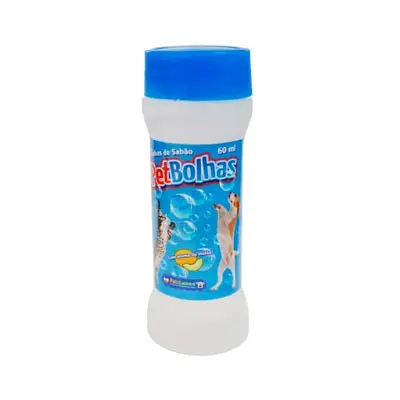 Brinquedo de Fazer Bolhas Pet Games 60ml