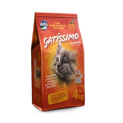 Areia Gatos Higienica Gatissimo 4kg