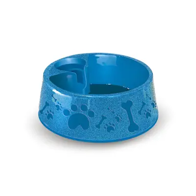 Bebedouro Plast Furacão Pet Paris Azul N4 1600ml
