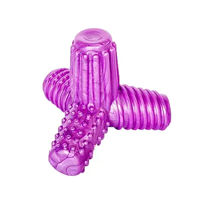 Brinquedo Cães Pet Games Mordedor 4 Dogs Soft Lilas Tam.PP