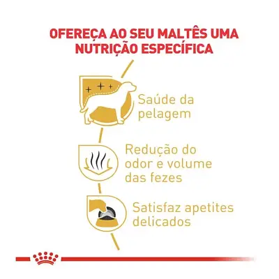 Ração Cães Royal Canin Maltes Adultos 2,5kg