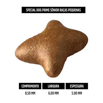 Ração Cães Special Dog Senior Prime Raças Pequenas 1kg