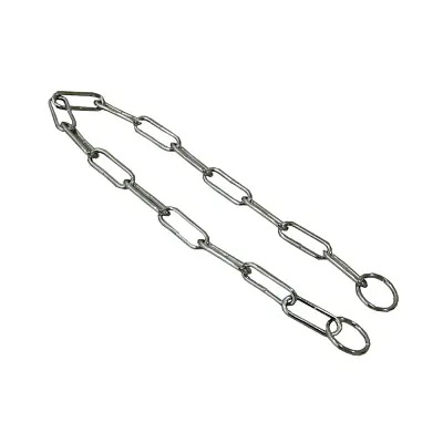 Colar Cães São Pet Enforcador Elo Longo 60x0,3cm