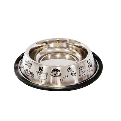 Comedouro Cães The Pets Inox Decor AntiDerrapante 710ml
