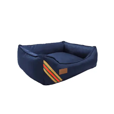 Cama D Acqua Fábrica Pet para Cães e Gatos Azul P