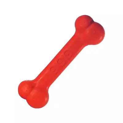 Brinquedo Mordedor Osso De Borracha Chalesco