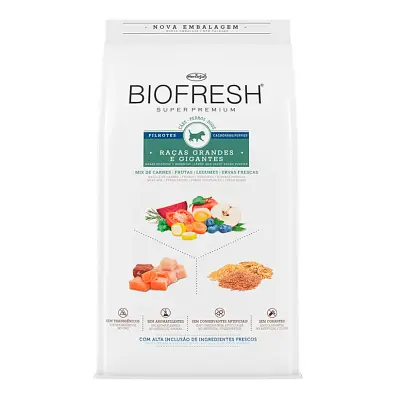 Ração Biofresh Cães Filhotes Grandes e Gigantes 10,1kg