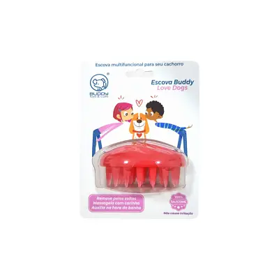 Escova Buddy Love Dogs Buddy Toys