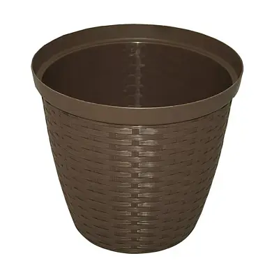 Cachepô Rattan Tabaco Okla 800g