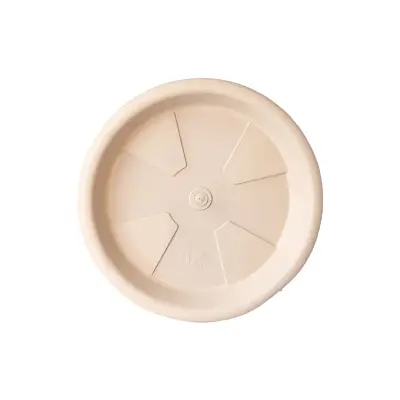 Prato Siena para Vaso de Plantas Cinza Taupe L:16 x C:16 x A:2cm