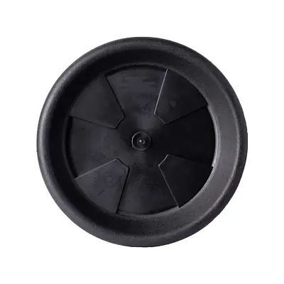 Prato Siena para Vaso de Plantas Preto L:20 x C:20 x A:4cm