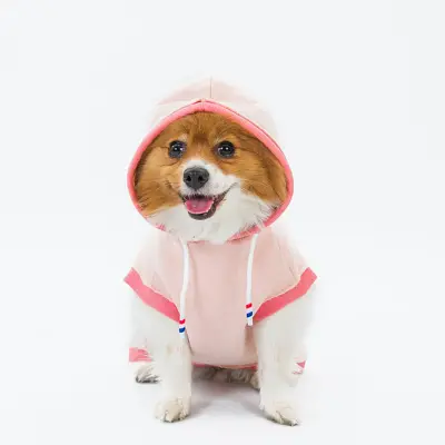 Roupa Cães Tutelo Moletom Comfy Rosa PP
