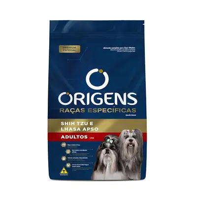 Ração Origens Cães Adultos Shihtzu/Lhasa 10,1kg