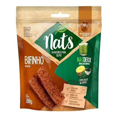 Bifinho Cães Nats Natural NatDetox 300g