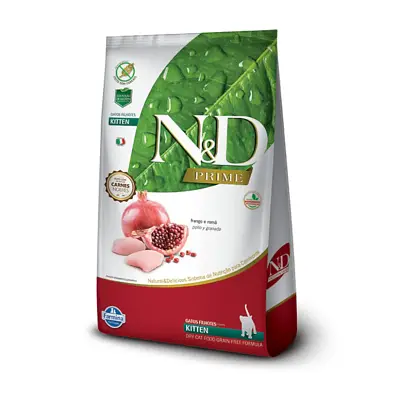 Ração N&D Prime Gatos Filhotes Frango 7,5kg