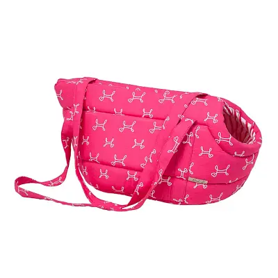 Bolsa Cães e Gatos Fábrica Pet Munique Pink G