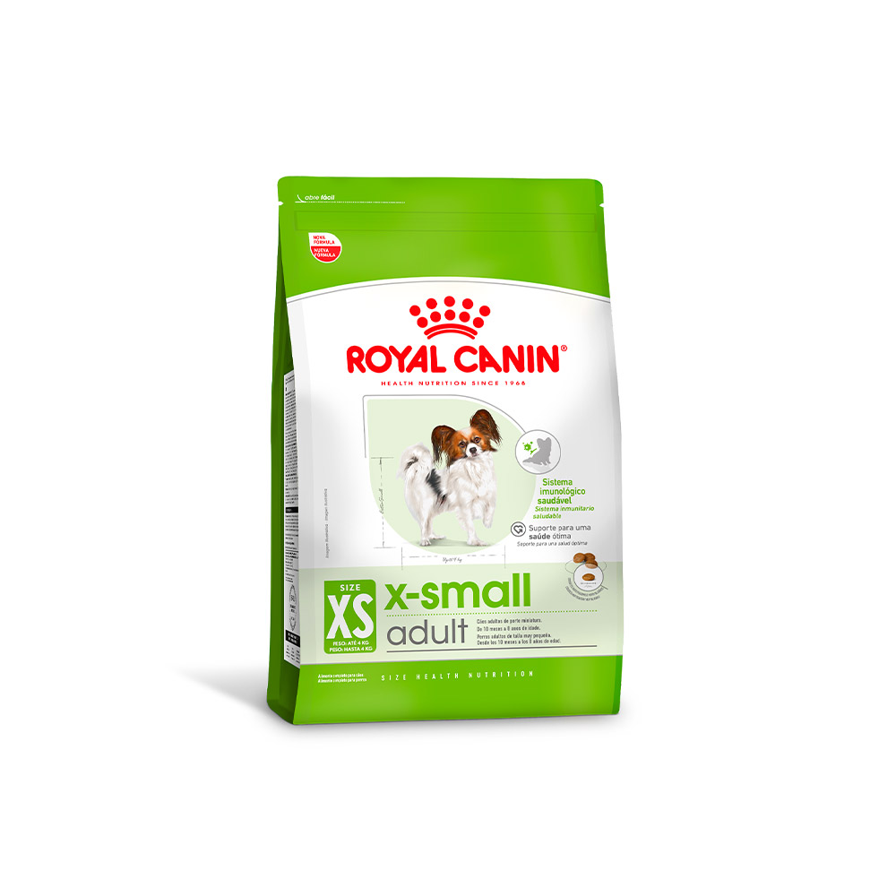 Ração Seca Royal Canin X-Small para Cães Adultos de Porte Mini