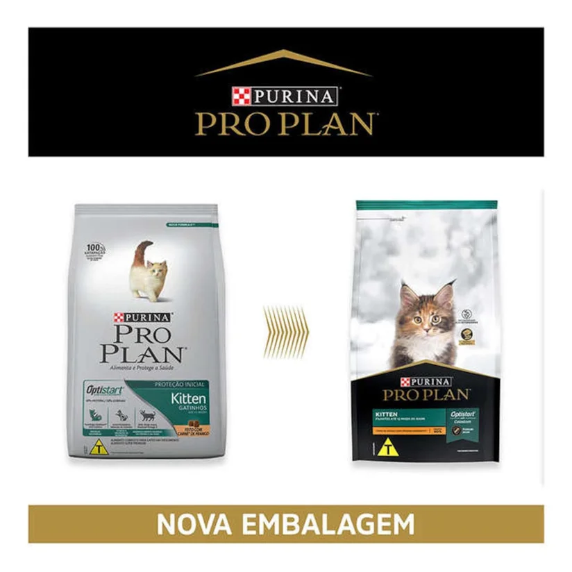 Ração Nestlé Purina Gatos Pro Plan Filhotes Frango 3kg