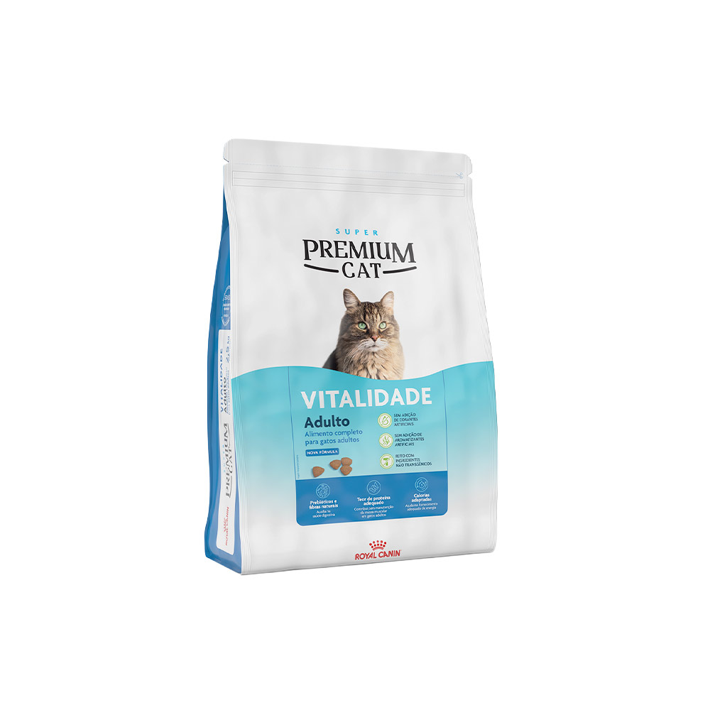 Ração Royal Canin Premium Cat Vitalidade para Gatos Adultos