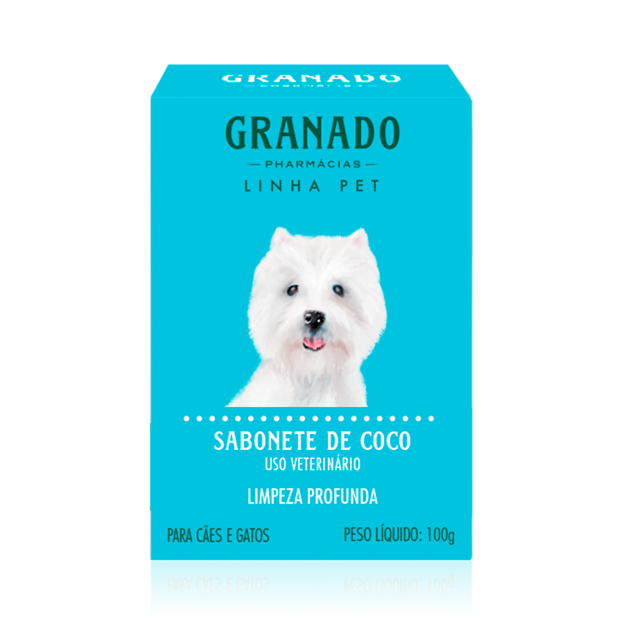 Sabonete Granado Coco para Cães e Gatos 100g