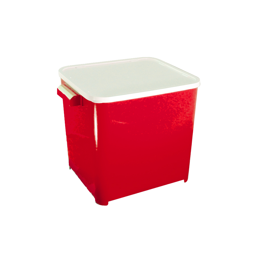 Porta Ração Furacão Pet para Cães e Gatos Vermelho 6kg