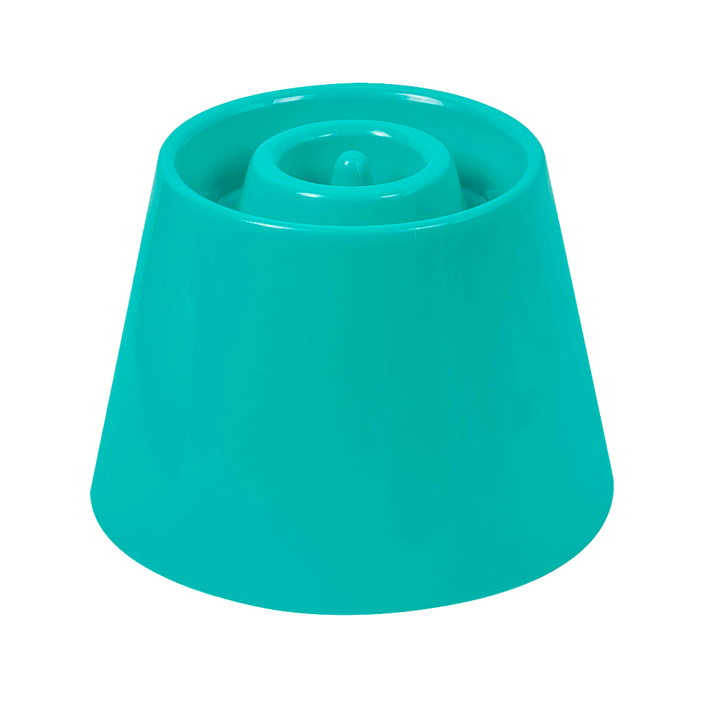 Comedouro Alto e Lento Pet Games Dog Eat Verde Água para Cães