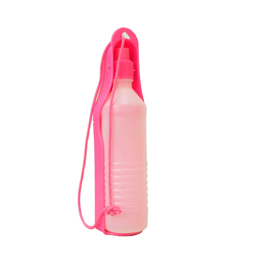 Bebedouro Portátil Rosa Chalesco 250ml