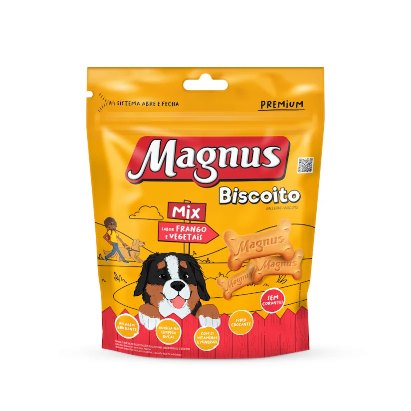 Biscoito Magnus Mix Cães 500g