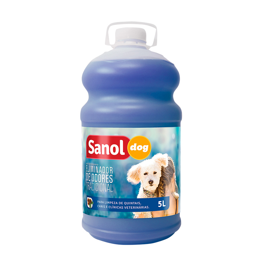 Eliminador de Odores Sanol Dog Tradicional 5L