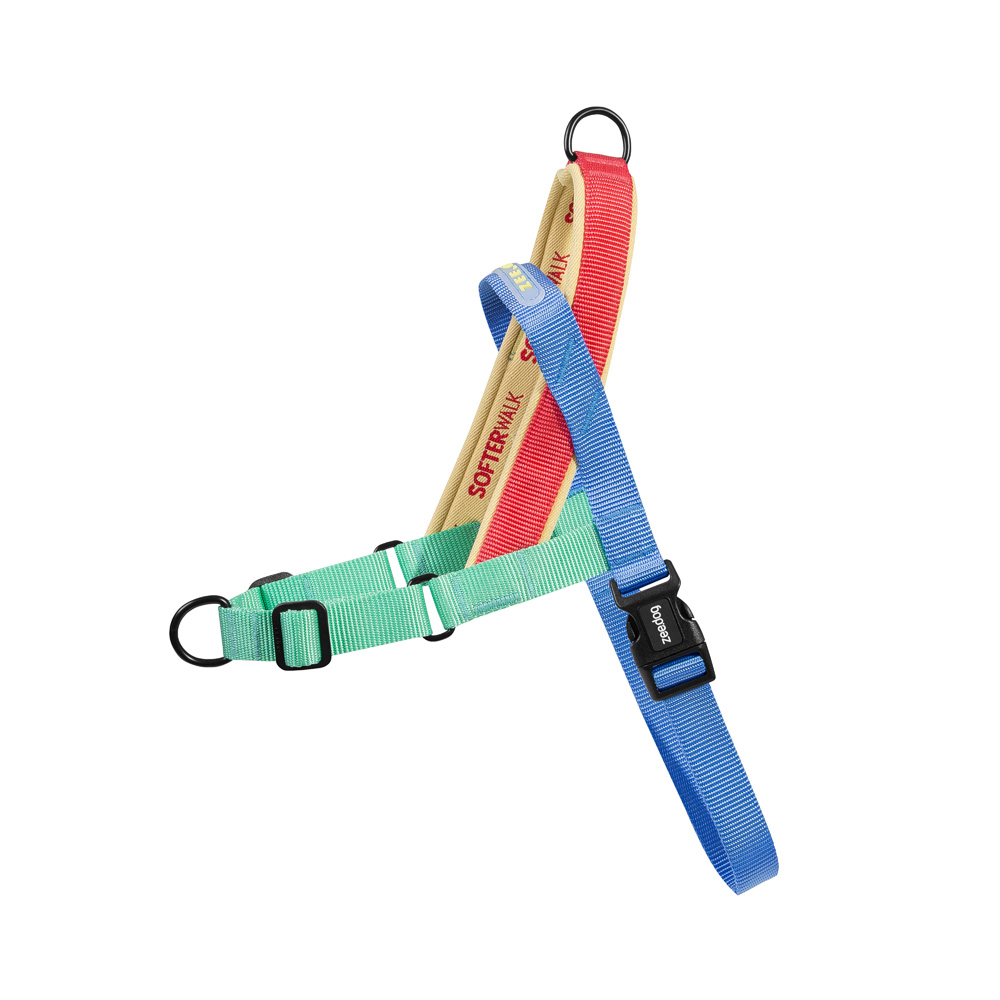 Peitoral Anti Puxão Zee.Dog SofterWalk Mellow para Cães - M