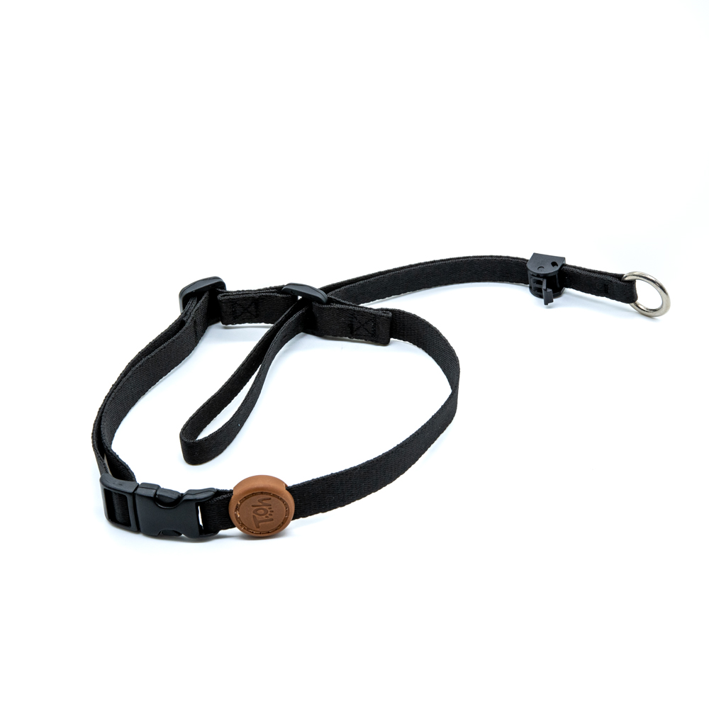 Coleira Toh Cabresto Black para Cães